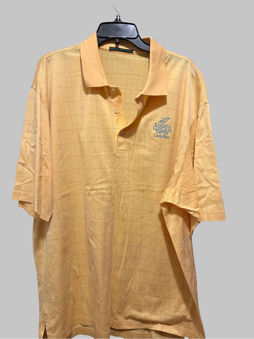 Robert Trent Jones Men’s Yellow Polo Shirt
